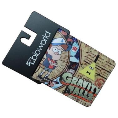 Imagem de Carteira Gravitys Falls Anime Characters Slim BiFold PU - Yiweisai