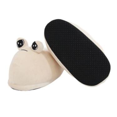 Imagem de Chinelos Alien Cotton Anime Plush Warm Household Shoes - Yiweisai