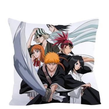 Imagem de Capa de almofada decorativa Bleachs Anime 45x45cm - yiweisai