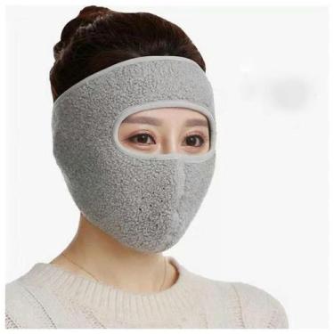 Imagem de Máscara facial Teddy Velvet Warm Lady's Reutilizável - yiweisai