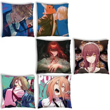 Imagem de Capas de almofada: 6 unidades/lote, motosserras masculinas, anime, 45 
