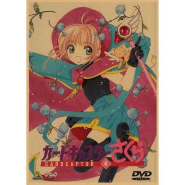 Imagem de Pôster, arte de parede, cartões decorativos, Sakurass Retro Anime - yi