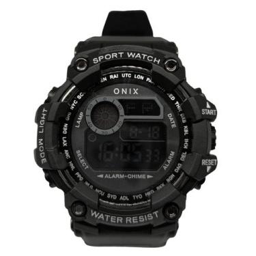 Imagem de Relógio Masculino Onix IT1307H0187 Preto Digital Resistente à Água 5 A