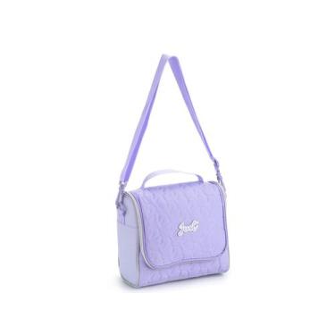 Imagem de Lancheira Teen Denlex Just LA1560 Roxa