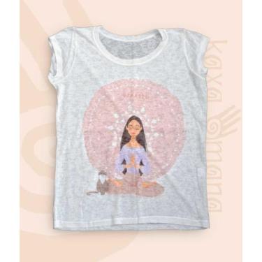 Imagem de Camiseta Feminina Hippie Boho Étnica Zen Ioga CACB006 CHCB002 CCCA002 