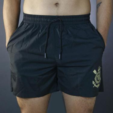 Imagem de Bermuda Corinthians Símbolo Gold - Masculino-Masculino