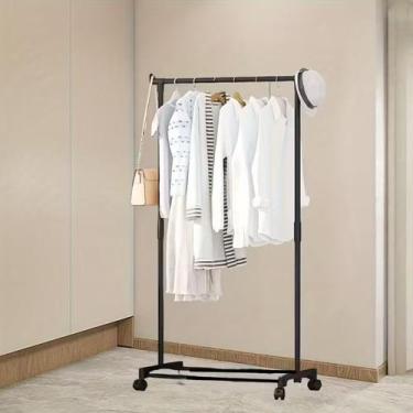 Imagem de Arara Roupas Multiuso Prateleira Organizador Suporte Vestidos Camisas 