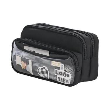 Imagem de Estojo Transparente De Grande Capacidade, Bolsa Multifuncional Para Ar