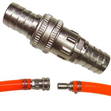 Imagem de Emenda para Mangueira de Jardim Engate Rápido 3/4 Metal Cromado - 3MAJ