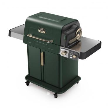 Imagem de Churrasqueira Ninja FlexFlame 3 Queimadores Gás Propano e Elétrica 5 em 1 Verde 400W 110V