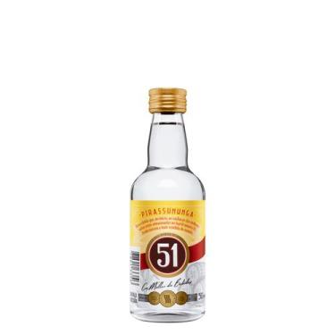 Imagem de Miniatura Cachaça Aguardente 51 50ml