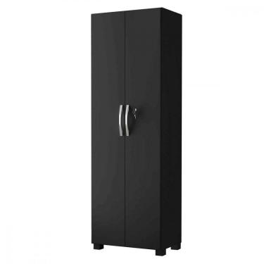 Imagem de Armário Multiuso Com Chave 2 Portas Nt 4020 Preto