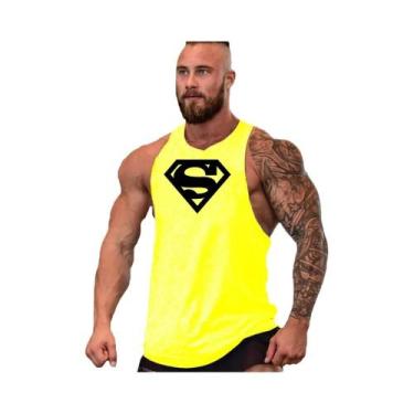 Imagem de Colete De Fitness Sem Mangas Com Estampa De Diamante Para Homens, Roup