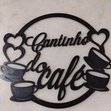 Imagem de Placa cantinho do café  - JJ MDF acrílico