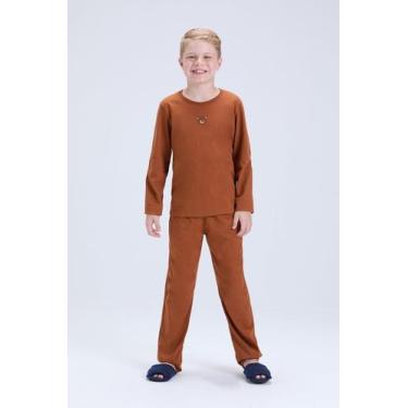 Imagem de Pijama Infantil Masculino de Inverno Ursinho - Vida Costeira Oficial, 