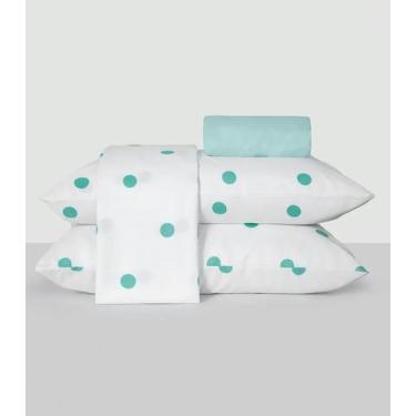 Imagem de Jogo De Cama King 4 Peças Lar E Lazer Azul, UN, Azul