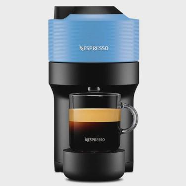 Imagem de Cafeteira Nespresso Vertuo pop Azul Pacífico para Café Espresso Manual - GCV2BR