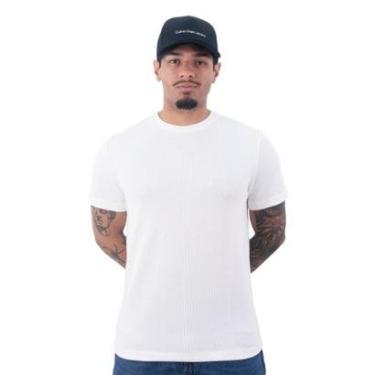 Imagem de Camiseta Calvin Klein Malha Tricot Masculino-Masculino
