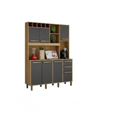 Imagem de Armário De Cozinha 7 Portas 2 Gavetas Granada Valdemoveis - VALDEMÓVEI