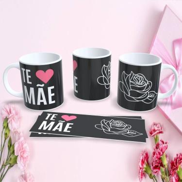 Imagem de Caneca de Porcelana 325ML Estampa 20 Personalizada Dia das Mães Presente Criativo para...