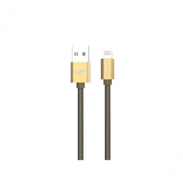 Imagem de Cabo USB Lightning C3tech CB-210GD para Recarga e Sincronização 2A 2M Dourado 1 Unidade