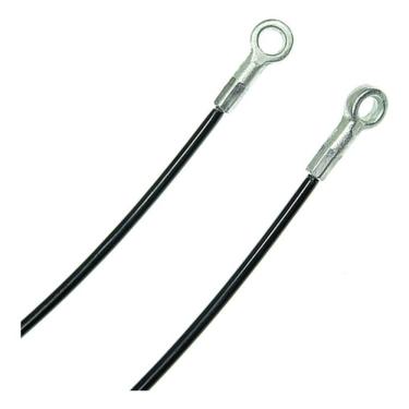 Imagem de Cabo Limitador da Tampa da Caçamba Lado Direito Modelo F103 para Fiat Fiorino Pick-up Controle de Abertura em Cabo