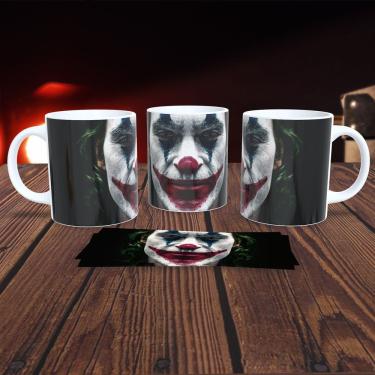 Imagem de Caneca de Porcelana Coringa Personalizada Filmes Decorada 325ML Uso Diário Branca Outras Marcas