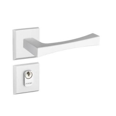 Imagem de Fechadura Externa Pado Vivaldi 40mm Roseta Branca - 885-80e Cor:Branco