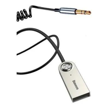 Imagem de Adaptador Bluetooth Baseus Stereo 5.0 Som Música No Carro - Congratula
