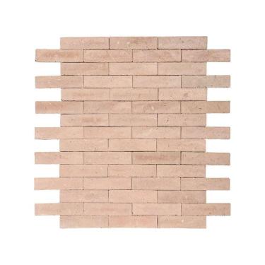 Imagem de Revestimento Cerâmica Natural - Tijolinho Ravena Chiaro 6,3x24,3cm Bege