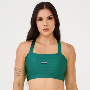 Imagem de Top Faixa Com Recortes Platinado Com Bojo Donna Carioca-Feminino