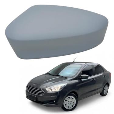 Imagem de Capa Retrovisor Ford Ka 2015 2016 2017 2018 2019 2020 2021 Lado Esquer