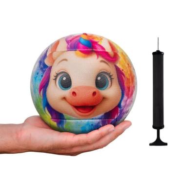 Imagem de Kit Mini Bola Penalty Fun Kids T50 XXIV + Bomba de Ar - Branco e Roxo Único-Unissex