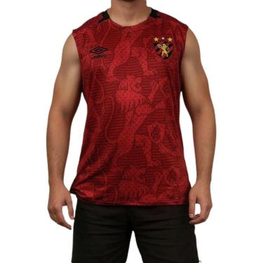 Imagem de Camisa Sport Recife Regata Masculina Umbro Aquecimento 2024-Masculino