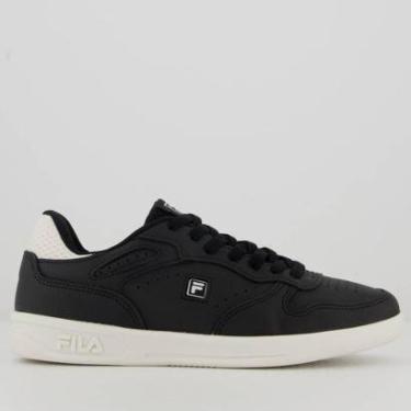Imagem de Tênis Fila Revenge Feminino Preto e Branco-Feminino