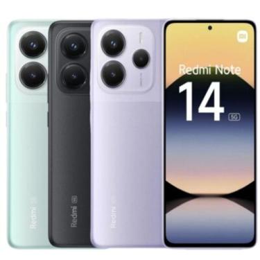 Imagem de Redmi Note 14 5G Global 8GB RAM 256GB, Câmera 108MP, Bateria 5000mAh, 