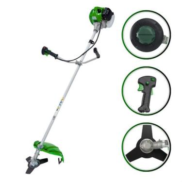 Imagem de Roçadeira Lateral Gasolina Trapp Rtx33 Motor 2t Máquina Cortar Grama A