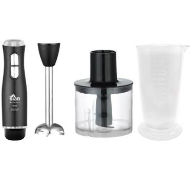 Imagem de Mixer 2x1 Haste Inox 700ml 500 Watts Preto 220 Volts - 24464 -KIAN, 22