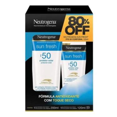 Imagem de Kit Neutrogena Sun Fresh FPS 50 Protetor Solar Promopack