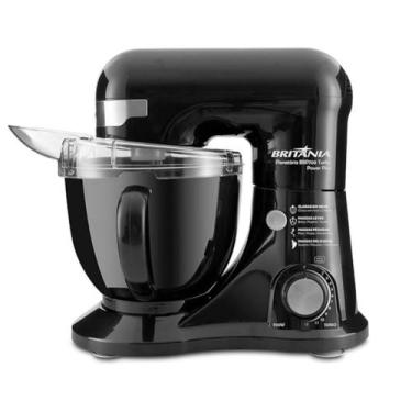 Imagem de Batedeira Planetária Power Plus Turbo 220V 700W Britânia, Preto, 220V