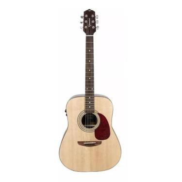 Imagem de Violão giannini aço arizona dg1 louro preto fishman ng 