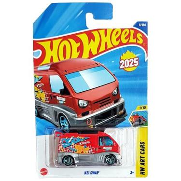 Imagem de Hot Wheels Básico Mattel HW Art Cars Kei Swap (Lote A - 2025)