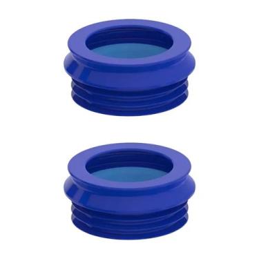 Imagem de Kit 2 Anel de Vedação Para Bacias Sanitárias Nova Geração - Blukit, Az
