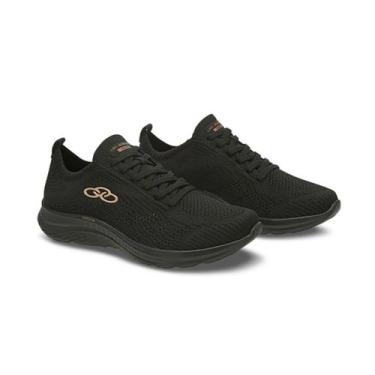 Imagem de Tenis esportivo feminino olympikus - ultraleve749, Preto, 35