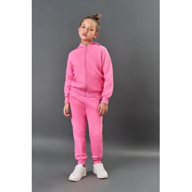 Imagem de Calça Moletom Infantil Rosa CTV - Catavento, Rosa, 6
