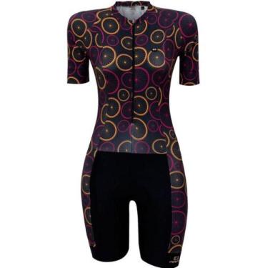 Imagem de Macaquinho Feminino Marcio May Rodas Bike, Preto, G