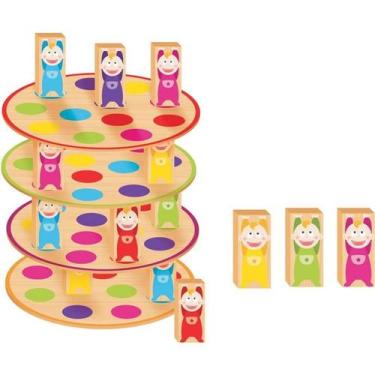Imagem de Brinquedo educativo Equilibra BebesemMadeira Nig Brinquedos