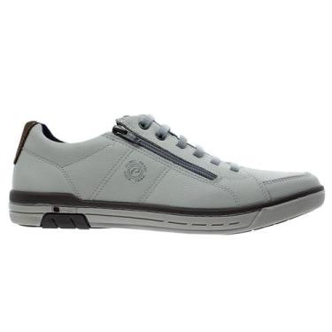 Imagem de Sapatênis Masculino Pegada 119313 Offwhite, 39, Branco