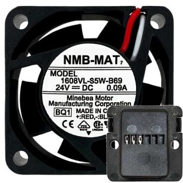 Imagem de Cooler NMB 1608VL-S5W-B69 24V 0.09A 2.16W 6P 4020 Original - NMB-MAT