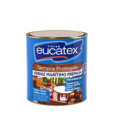 Imagem de Verniz Acetinado Natural Marítimo 900ml - EUCATEX